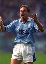 Lazio 1991/92 Home Shirt x Gascoigne