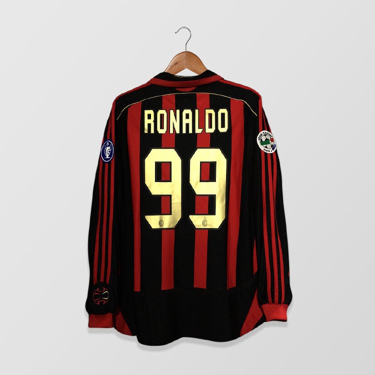 AC Milan 2006/07 (Home) - Long Sleeve x Ronaldo