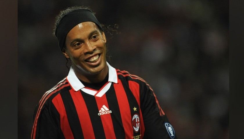 AC MILAN 2009/10 HOME x BECKHAM - LONG SLEEVE