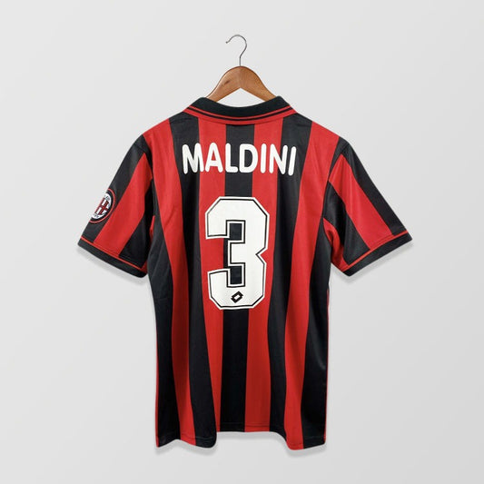 AC Milan 1996/97 Home Shirt x Maldini