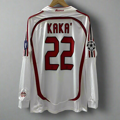 AC MILAN 06/07 AWAY JERSEY X KAKA - LONG SLEEVE
