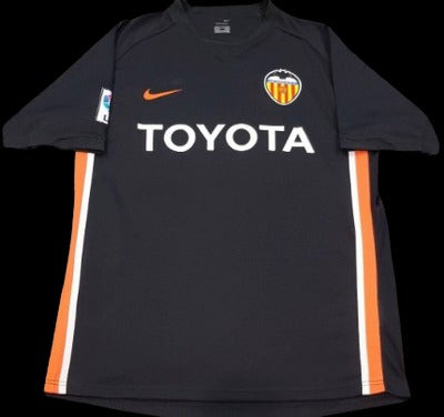 06-07 Valencia C.F. ユニ　アウェイblack NIKE L Valencia CF 2006-07 Away Kit