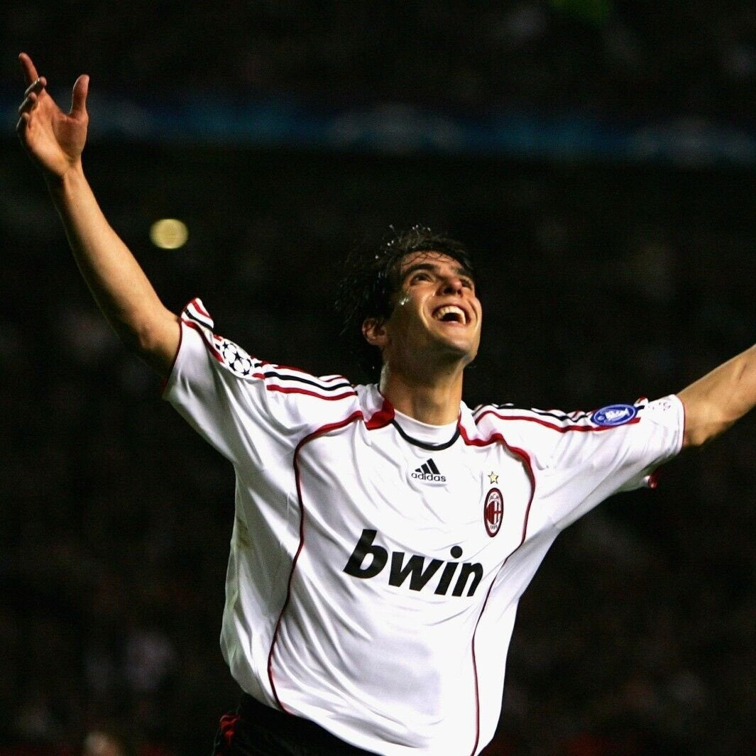 AC MILAN 06/07 AWAY JERSEY X KAKA - LONG SLEEVE
