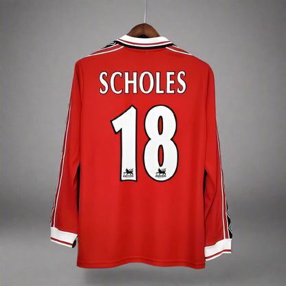 MNCHSTR UTD 1998/99 (Home) - Long Sleeve